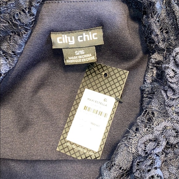 CITY CHIC Estella Off the Shoulder Dress NWT - Picture 8 of 8